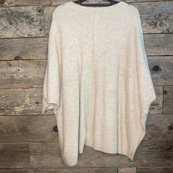 LOFT Poncho style sweater - Picture 2 of 3